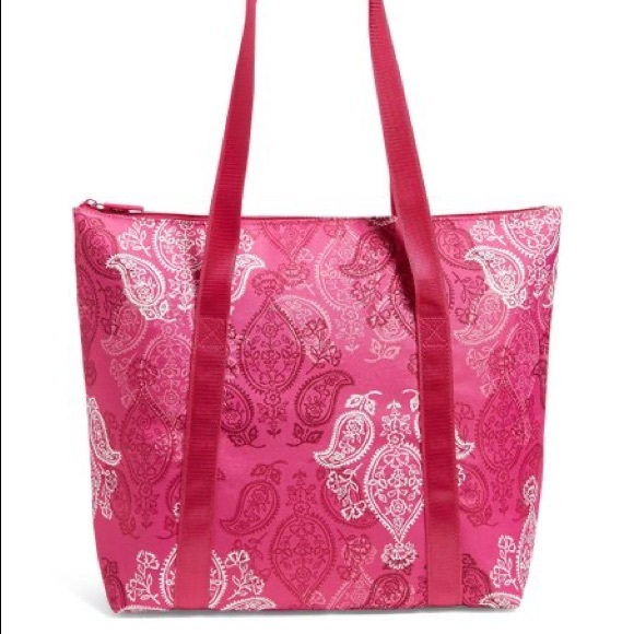 Vera Bradley Stamped Paisley Cooler Tote 👜 Bag - Picture 9 of 13